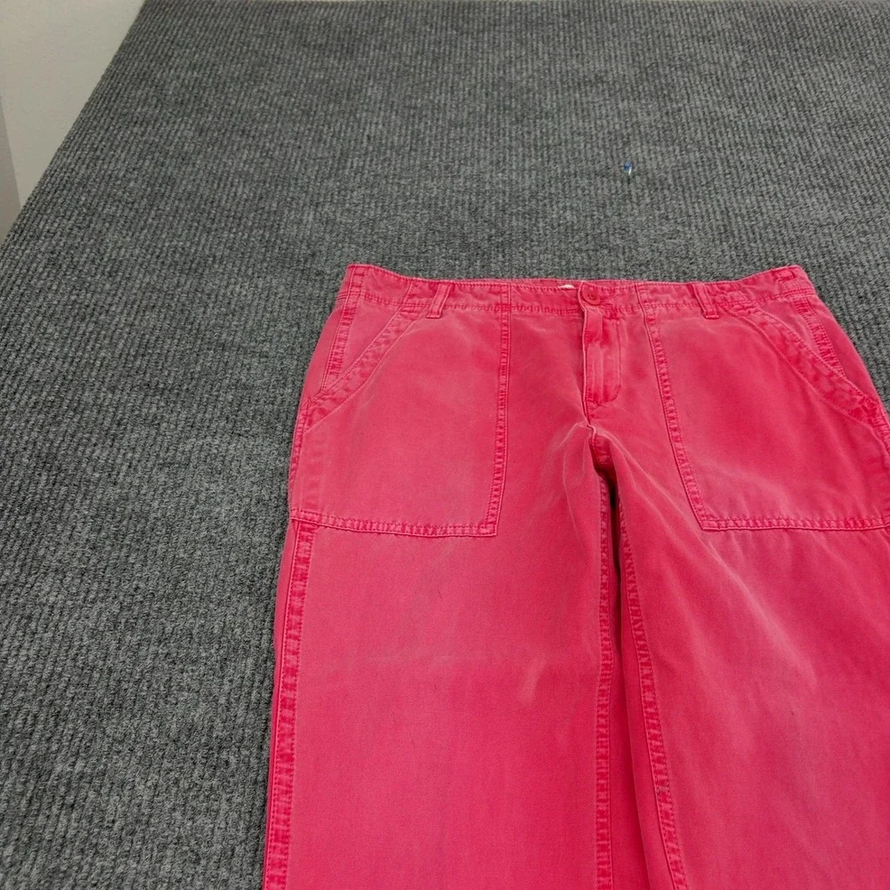J Crew Pants Womens 10 Pink Cotton Favorite Fit Utility Chino Casual Preppy